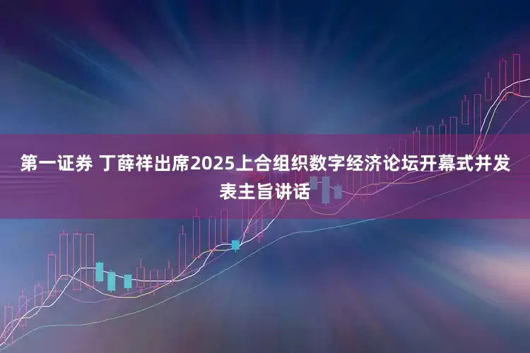 第一证券 丁薛祥出席2025上合组织数字经济论坛开幕式并发表主旨讲话