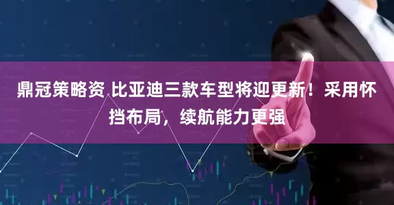 鼎冠策略资 比亚迪三款车型将迎更新！采用怀挡布局，续航能力更强