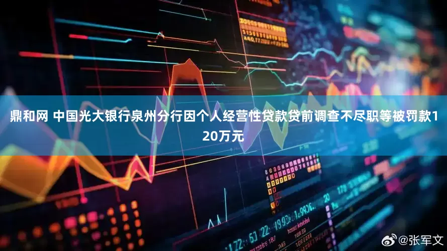 鼎和网 中国光大银行泉州分行因个人经营性贷款贷前调查不尽职等被罚款120万元