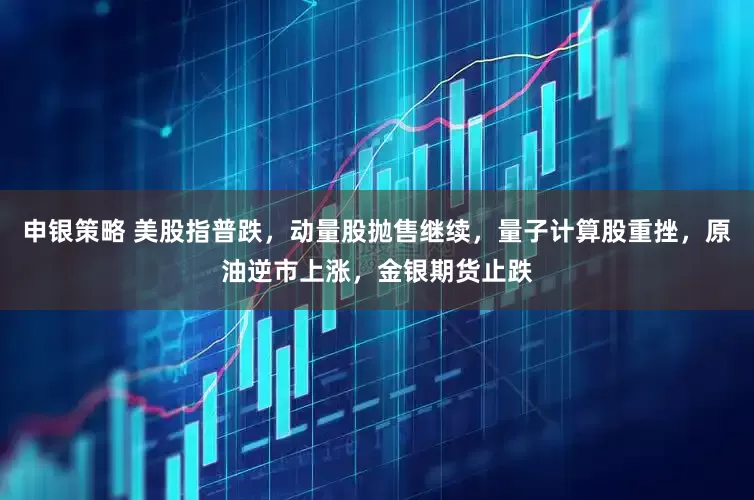 申银策略 美股指普跌，动量股抛售继续，量子计算股重挫，原油逆市上涨，金银期货止跌