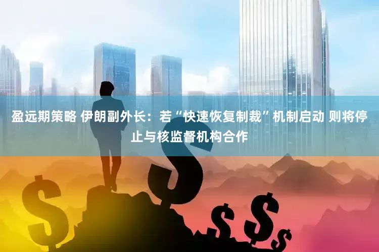 盈远期策略 伊朗副外长：若“快速恢复制裁”机制启动 则将停止与核监督机构合作